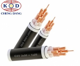 Cáp cách điện xlpe và vỏ bọc PVC - 0.6/1KV 4 ruột