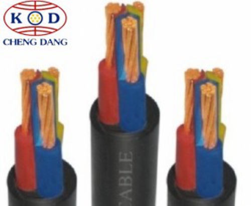 Cáp cách điện và vỏ bọc PVC - 0.6/1KV - 3 Ruột